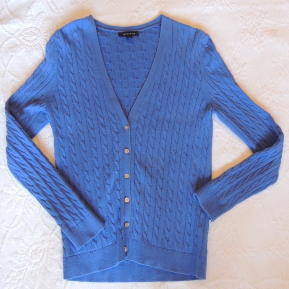 Land's End Lightweight Cardigan